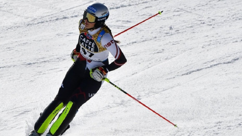 Ģērmane izcīna uzvaru slaloma sacensībās Itālijā