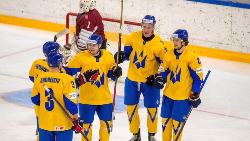 Latvijas klubu izlasei 1:10 pret Ukrainas hokejistiem