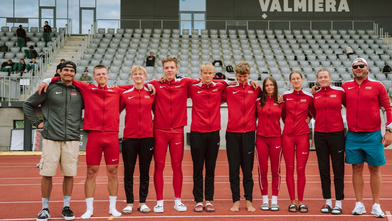 Latvijai otrā vieta Baltijas komandu čempionātā daudzcīņās Valmierā junioriem un jauniešiem