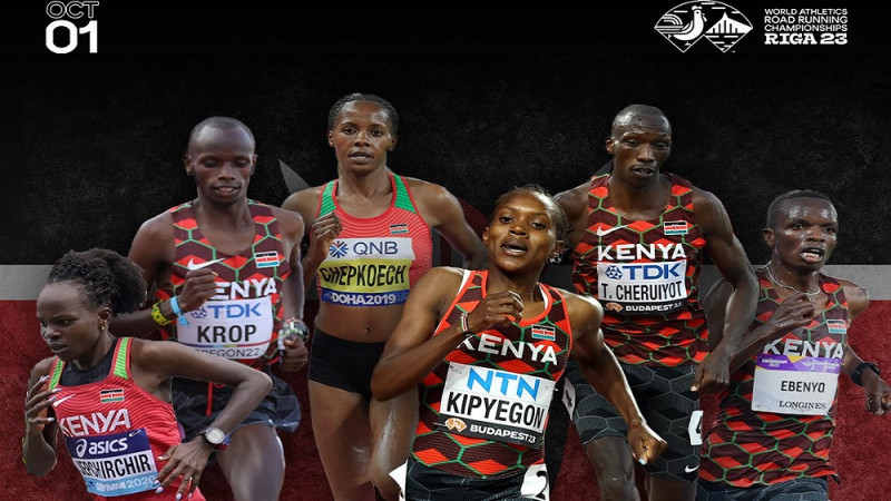 Pasaules čempionātā skriešanā Rīgā Kenija piesaka superzvaigžņu izlasi ar Kipjegonu priekšgalā