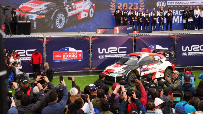 "Toyota" septīto reizi vēsturē izcīna WRC titulu ražotāju ieskaitē