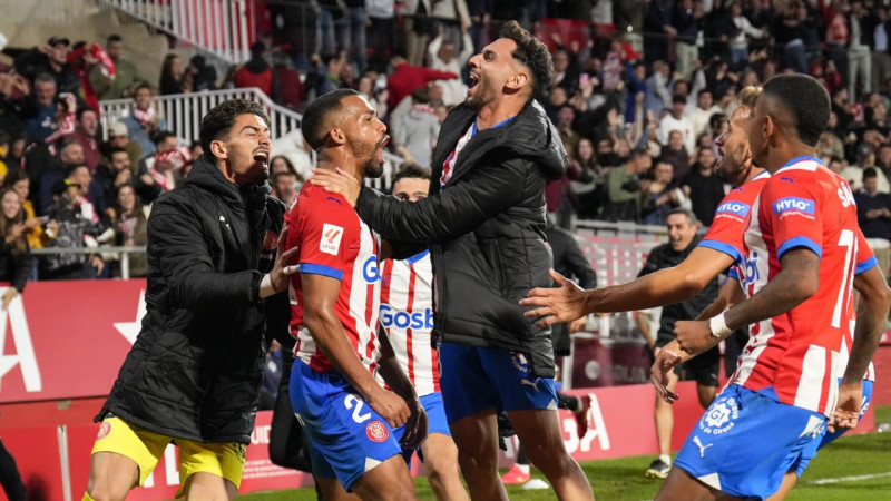"Girona" kompensācijas laikā izrauj uzvaru un atgūst "La Liga" līderpozīciju