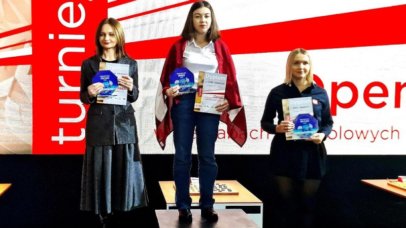 Latvijas dambretiste Česnokova uzvar Pasaules kausa posmā, Valneris ceturtais