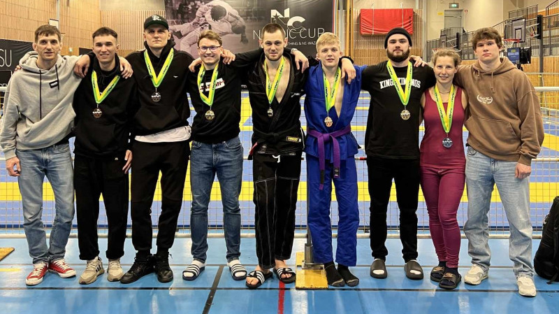 Latvijas Brazīļu Džiu - Džitsu sportistiem panākumi "Nordic Open" sacensībās Zviedrijā