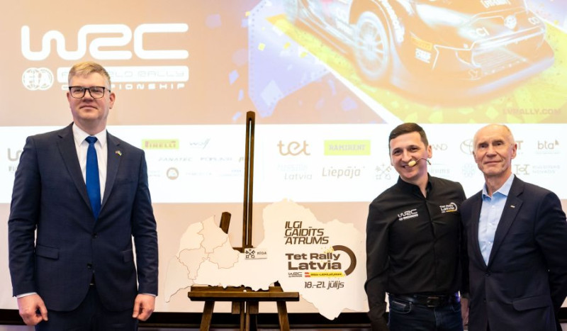 ''Tet Rally Latvia'' atklāšanā notiks parādes brauciens cauri Vecrīgai, būs arī fanu zonu