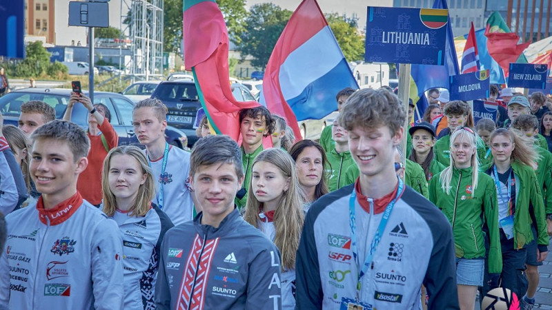 Jumiķe desmitniekā garajā distancē Eiropas jauniešu orientēšanās čempionātā