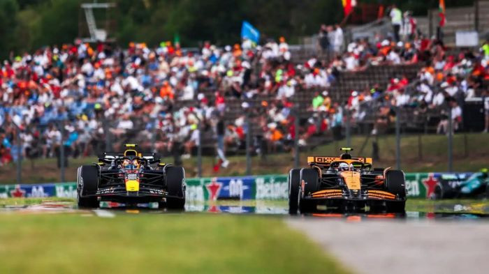 Noriss ātrākais pēdējā F1 treniņā, "McLaren" piloti pirmajās divās pozīcijās