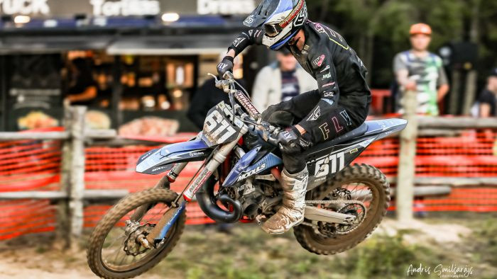 Nacionālā motokrosa kausa finālposmā Jūrkalnē "MX Pro" klasē uzvar Kokins