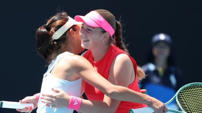 Ostapenko/Sei sasniedz "Australian Open" ceturtdaļfinālu