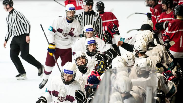 Latvijas U18 izlase grauj Austriju, U20 izlasē spēlējušajam Serkinam pieci punkti