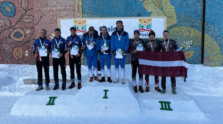 Latvijas junioriem bronza pasaules čempionātā ziemas orientēšanās ar slēpēm