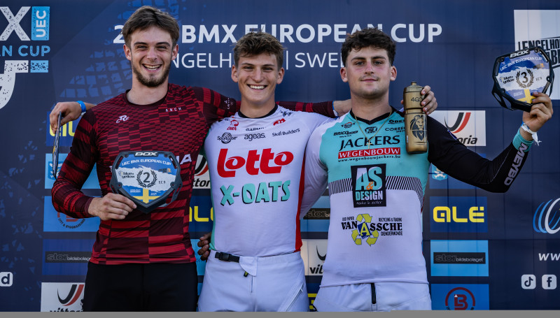Treimanis Zviedrijā izcīna otro vietu UEC BMX Eiropas kausa 9. posmā