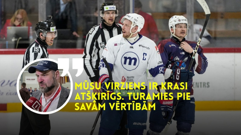 Ankipāns par čempiones sastāvu un "Zemgales" izvēlēto Somijas hokejistu virzienu
