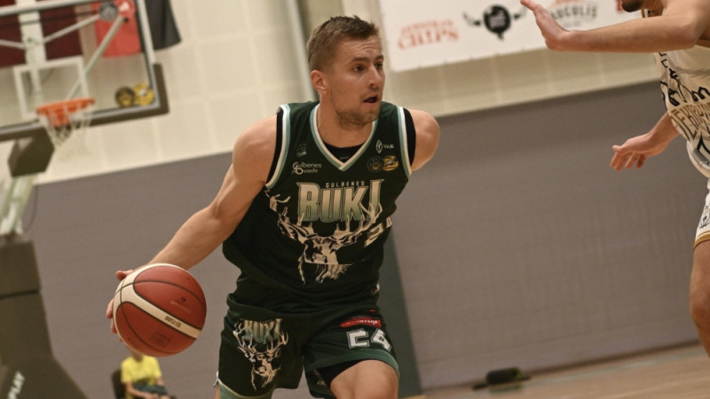 "Gulbenes Buki" apslāpē "Jēkabpils" uzrāvienu, Elksnis debitē Nacionālajā līgā ar 31+13