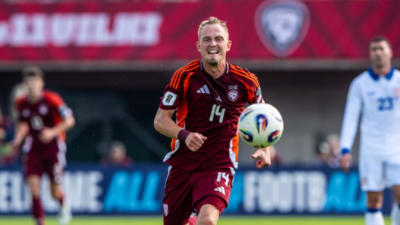 Latvijas izlases sastāvs: Cigaņiks dosies pēc rekorda, klāt atlabušais Melnis