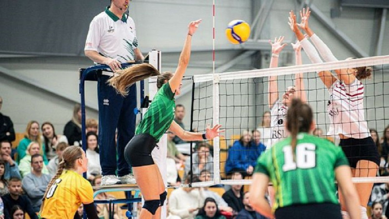 Mārupes volejbolistēm ceturtā uzvara pēc kārtas