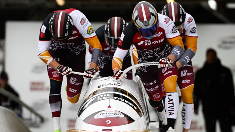 Latvijas bobslejisti cīnās ar veselības problēmām, Kalenda dalītā 12. vietā