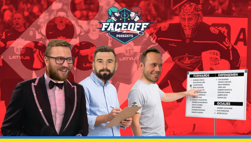 Klausītava | ''FaceOff podkāsts'': topošais gada žurnaļuga Masaļskis un mūsu Olimpiskais sastāvs