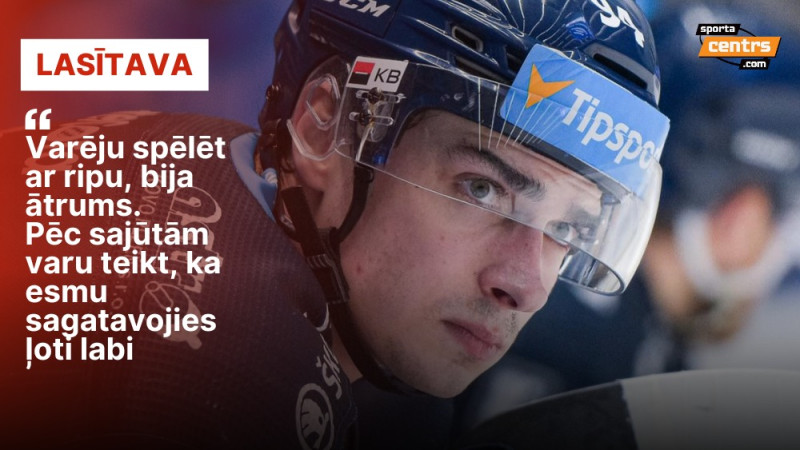 Rubīns pēc atgriešanās laukumā: "Jūtos gatavs par 100%. Sajūtu ziņā viss ir ļoti labi"