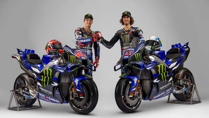 "Yamaha" prezentē pilnīgi jauno "MotoGP" motociklu ar V4 motoru