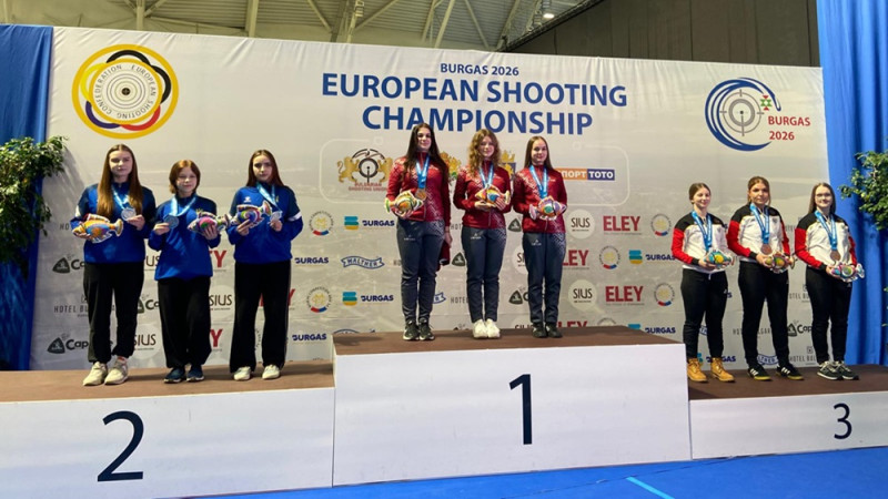 Latvijas juniores Eiropas čempiones šaušanā ar pneimatiskajiem ieročiem