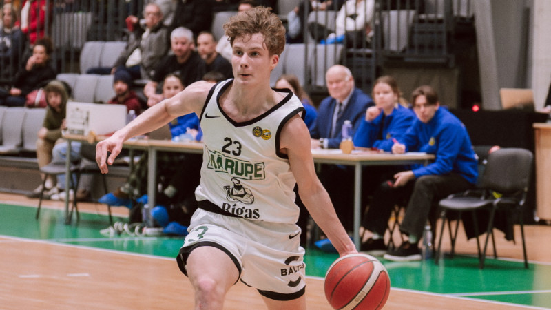 "Mārupe" ar uzvaru izbraukumā aizcērt ventspilnieku cerības uz play-off