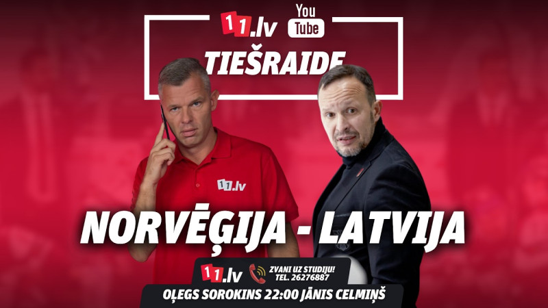 Klausītava | Laukuma līmenī: Norvēģija - Latvija. Tiešraide ar Jāni Celmiņu un Oļegu Sorokinu