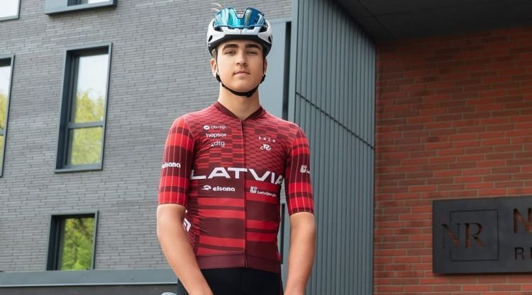 Tjumins junioru Nāciju kausa velobrauciena kopvērtējumā ieņem 11. vietu